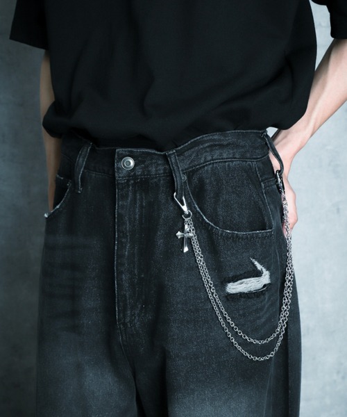 WEGO(ウィゴー)の「WEGO/2連モチーフウォレットチェーン(ウォレットチェーン・メンズ・その他1/その他2・FREE)」の5枚目の写真