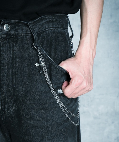 WEGO(ウィゴー)の「WEGO/2連モチーフウォレットチェーン(ウォレットチェーン・メンズ・その他1/その他2・FREE)」の6枚目の写真