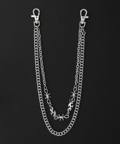 WEGO(ウィゴー)の「WEGO/2連モチーフウォレットチェーン(ウォレットチェーン・メンズ・その他1/その他2・FREE)」の7枚目の写真