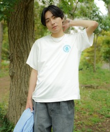 foaming circle logo tee
