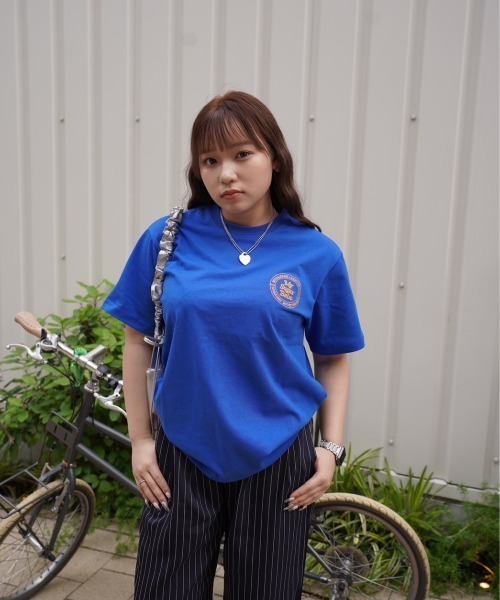 My sugar Babe（マイシュガーベイブ）の「foaming circle logo tee（Tシャツ/カットソー・メンズ・ブラック/ブルー/ホワイト・LARGE/MEDIUM/X-LARGE）」の3枚目の写真