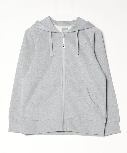THE NORTH FACE(ザノースフェイス)の「ザ ノース フェイス THE NORTH FACE Rearview Full Zip Hoodie_リアビューフルジップフーディ(パーカー・レディース・グレー/コーラル・M/L/XL)」の5枚目の写真