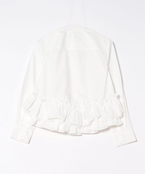 PICCIN PERLA(ピッチンペルラ)の「ペプラムチュールブラウス(シャツ/ブラウス・レディース・オフホワイト・M)」の18枚目の写真