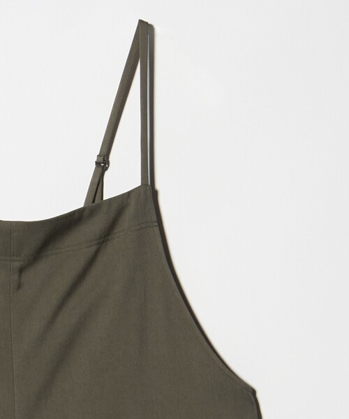 SACRA(サクラ)の「<SACRA>ツイル オールインワン パンツ(サロペット/オーバーオール・レディース・オリーブ/ブラック・38)」の12枚目の写真