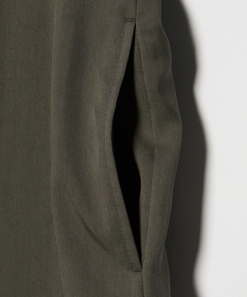 SACRA(サクラ)の「<SACRA>ツイル オールインワン パンツ(サロペット/オーバーオール・レディース・オリーブ/ブラック・38)」の13枚目の写真
