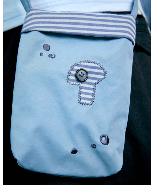THECOLDESTMOMENT(ザコールデストモーメント)の「TCM mushroom mini bag (blue)(メッセンジャーバッグ・レディース・その他・OS)」の7枚目の写真