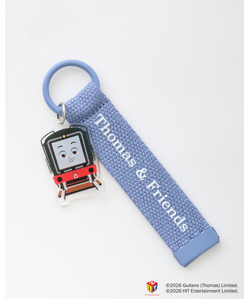petit main（プティマイン）の「【きかんしゃトーマス】ロゴチャーム（その他小物・キッズ・グリーン/チャコール/サックスブルー/オフホワイト・F）」の4枚目の写真