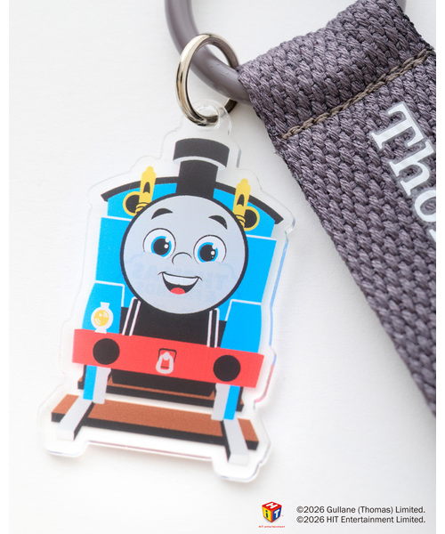 petit main（プティマイン）の「【きかんしゃトーマス】ロゴチャーム（その他小物・キッズ・グリーン/チャコール/サックスブルー/オフホワイト・F）」の5枚目の写真