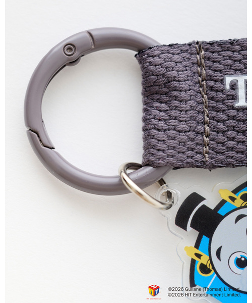 petit main（プティマイン）の「【きかんしゃトーマス】ロゴチャーム（その他小物・キッズ・グリーン/チャコール/サックスブルー/オフホワイト・F）」の6枚目の写真