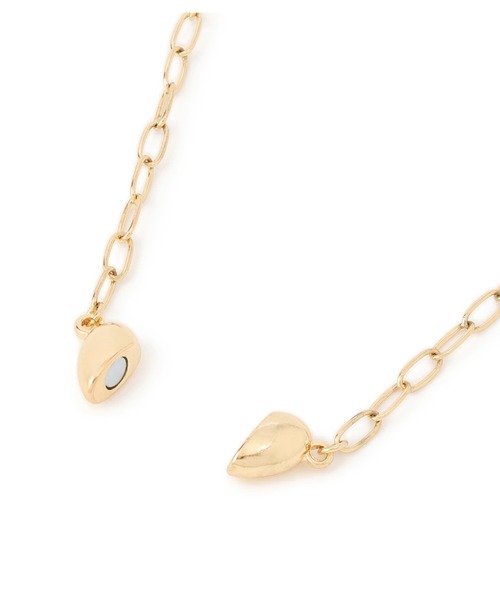 ROPE' PICNIC(ロペピクニック)の「マグネットハートボールドチェーンネックレス/2WAY(ネックレス・レディース・シルバー/ゴールド・FREE)」の9枚目の写真