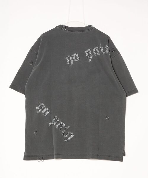 GALFY(ガルフィー)の「【GALFY/ガルフィー】バチバチピアスTee(Tシャツ/カットソー・メンズ・スミクロ/ブラック系その他/ブラック・M/XL/L)」の22枚目の写真