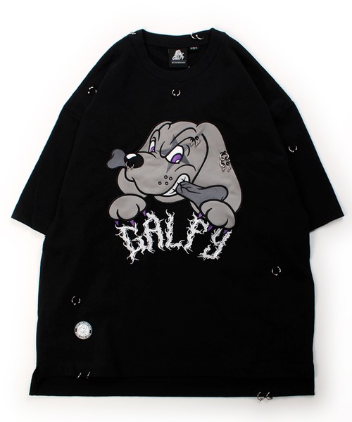 GALFY ガルフィー バチバチピアスTシャツ GALFY/ガルフィー】バチバチピアスTee（Tシャツ/カットソー）｜GALFY