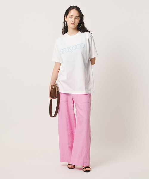 Personal Effect（パーソナルエフェクト）の「＜Personal Effects＞SKY Tシャツ（Tシャツ/カットソー・レディース・ホワイト・XS）」の7枚目の写真