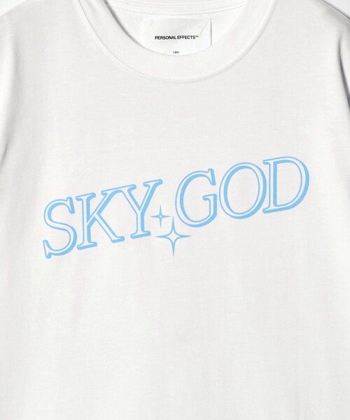 Personal Effect（パーソナルエフェクト）の「＜Personal Effects＞SKY Tシャツ（Tシャツ/カットソー・レディース・ホワイト・XS）」の5枚目の写真