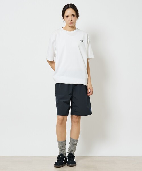 THE NORTH FACE（ザノースフェイス）の「【THE NORTH FACE/ザ・ノース・フェイス】ショートスリーブバンダナスクエアロゴティー/NT32446/ユニセックス【WEB限定】（Tシャツ/カットソー・メンズ・ネイビー/ホワイト/グレー/ブラック・M/XL/L）」の7枚目の写真