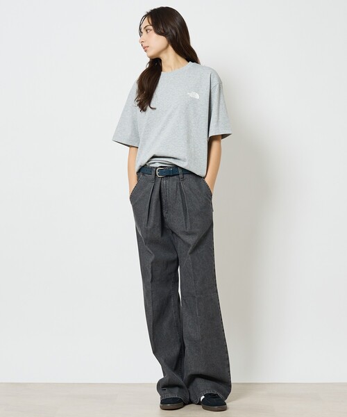 THE NORTH FACE（ザノースフェイス）の「【THE NORTH FACE/ザ・ノース・フェイス】ショートスリーブバンダナスクエアロゴティー/NT32446/ユニセックス【WEB限定】（Tシャツ/カットソー・メンズ・ネイビー/ホワイト/グレー/ブラック・M/XL/L）」の16枚目の写真