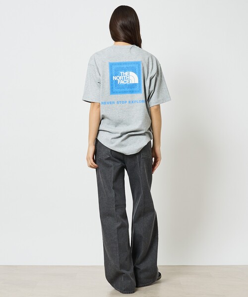 THE NORTH FACE（ザノースフェイス）の「【THE NORTH FACE/ザ・ノース・フェイス】ショートスリーブバンダナスクエアロゴティー/NT32446/ユニセックス【WEB限定】（Tシャツ/カットソー・メンズ・ネイビー/ホワイト/グレー/ブラック・M/XL/L）」の15枚目の写真