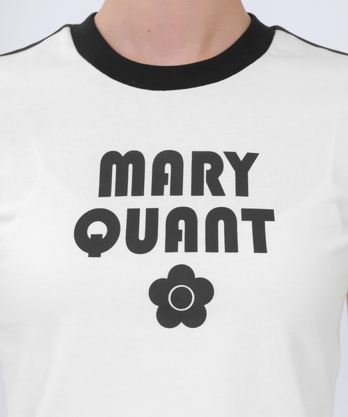 MARY QUANT（マリークワント）の「コンパクトリンガー Tシャツ（Tシャツ/カットソー・レディース・ブラック/ブルーグレー/ホワイト・M）」の15枚目の写真