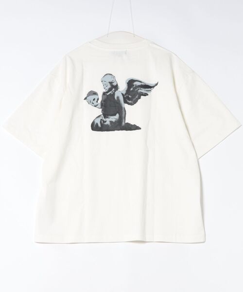 BRANDALISED（ブランダライズド）の「BRANDALISED / AIM-BR26SU02（Tシャツ/カットソー・メンズ・アイボリー/ブラック・M/XL/L）」の4枚目の写真