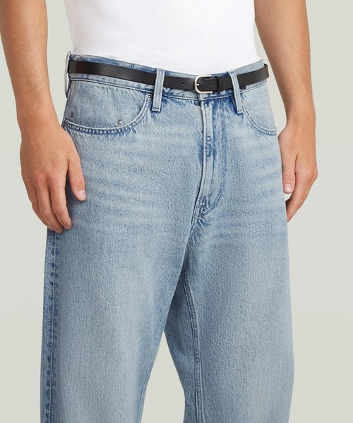 G-STAR(ジースター)の「Thin Belt/レザーナローベルト(ベルト・メンズ・ブラック/ブラウン・80/90/100)」の5枚目の写真