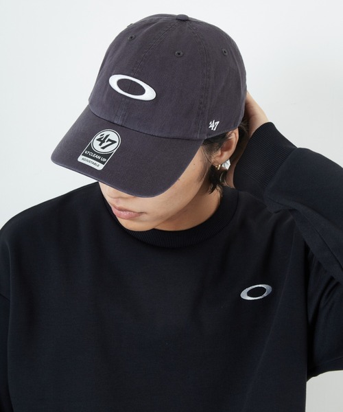 OAKLEY（オークリー）の「[OAKLEY/オークリー] REMIX DAD ブランド刺繍ロゴ 47キャップ（キャップ・メンズ・ブルー/ブラック/ベージュ/ライトグレー・ONE SIZE）」の5枚目の写真