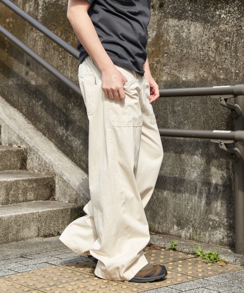 NO NEED(ノーニード)の「セーラーパンツ(デニムパンツ・メンズ・ネイビー/オフホワイト/ブルー・M/L/LL)」の2枚目の写真