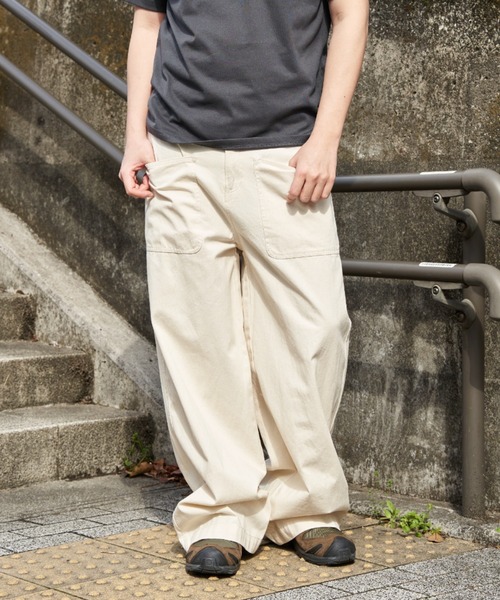 NO NEED(ノーニード)の「セーラーパンツ(デニムパンツ・メンズ・ネイビー/オフホワイト/ブルー・M/L/LL)」の9枚目の写真