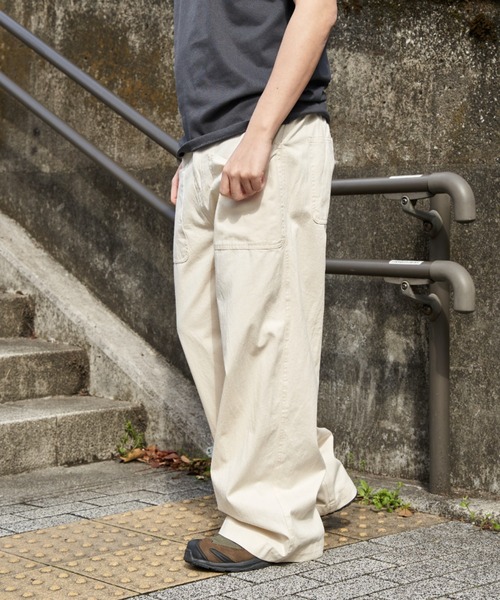 NO NEED(ノーニード)の「セーラーパンツ(デニムパンツ・メンズ・ネイビー/オフホワイト/ブルー・M/L/LL)」の10枚目の写真