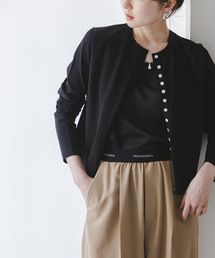 Noble | 18G CO/PL クルーカーディガン(カーディガン/ボレロ)