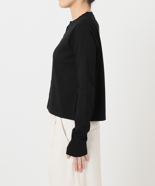 Noble（ノーブル）の「18G CO/PL クルーカーディガン（カーディガン/ボレロ・レディース・ブラウン/ブラック/ブルー/その他4・FREE）」の16枚目の写真