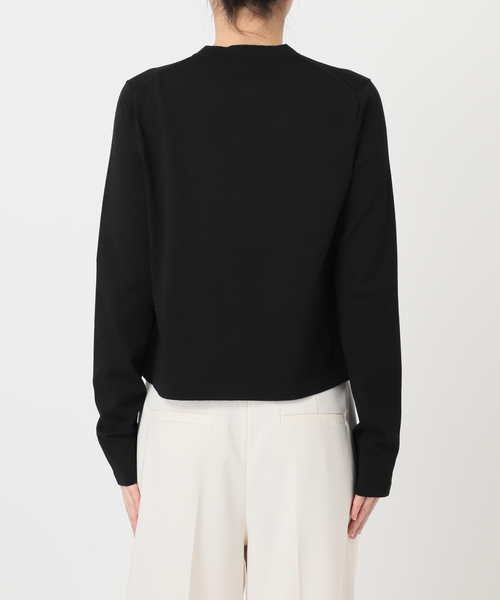 Noble（ノーブル）の「18G CO/PL クルーカーディガン（カーディガン/ボレロ・レディース・ブラウン/ブラック/ブルー/その他4・FREE）」の17枚目の写真