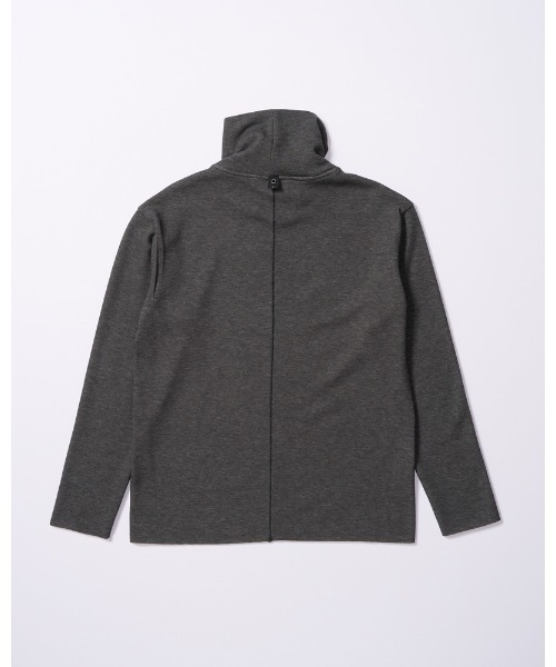 wjk（ダヴルジェイケイ）の「back boa cut-off highneck（Tシャツ/カットソー・メンズ・チャコールグレー/ブラック/ホワイト・LARGE/MEDIUM/SMALL/X-LARGE）」の11枚目の写真