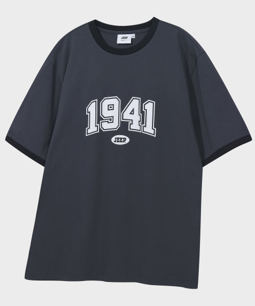 JEEP(ジープ)の「1941 アーチビッグロゴリンガー半袖Tシャツ (JR5TSU184DG)(Tシャツ/カットソー・レディース・その他・SMALL/MEDIUM/LARGE/X-LARGE/2XL)」の1枚目の写真