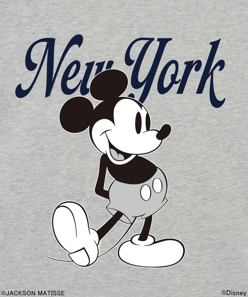 JACKSON MATISSE(ジャクソンマティス)の「【JACKSON MATISSE/BAYFLOW】「ミッキーマウス」アメリカンベースボールTEE(Tシャツ/カットソー・メンズ・グレー/オフホワイト/チャコール・MEDIUM/LARGE)」の16枚目の写真