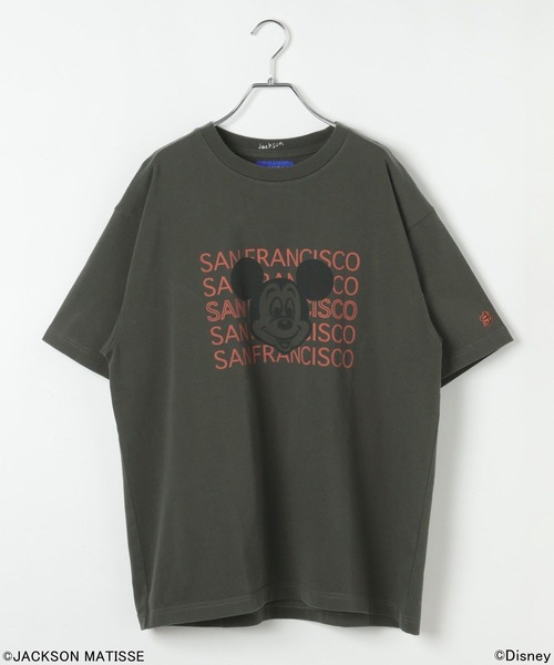 JACKSON MATISSE(ジャクソンマティス)の「【JACKSON MATISSE/BAYFLOW】「ミッキーマウス」アメリカンベースボールTEE(Tシャツ/カットソー・メンズ・グレー/オフホワイト/チャコール・MEDIUM/LARGE)」の19枚目の写真