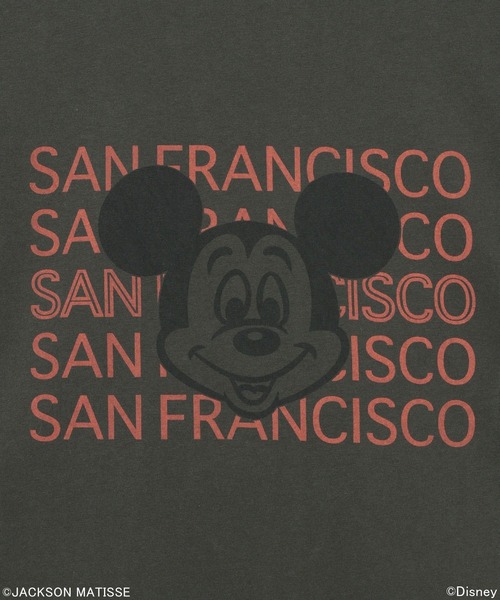 JACKSON MATISSE(ジャクソンマティス)の「【JACKSON MATISSE/BAYFLOW】「ミッキーマウス」アメリカンベースボールTEE(Tシャツ/カットソー・メンズ・グレー/オフホワイト/チャコール・MEDIUM/LARGE)」の20枚目の写真