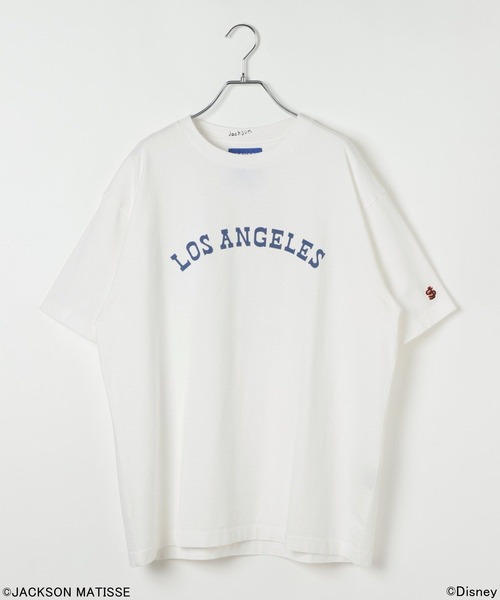 JACKSON MATISSE(ジャクソンマティス)の「【JACKSON MATISSE/BAYFLOW】「ミッキーマウス」アメリカンベースボールTEE(Tシャツ/カットソー・メンズ・グレー/オフホワイト/チャコール・MEDIUM/LARGE)」の8枚目の写真