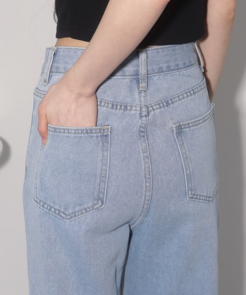 pumpkin port(パンプキンポート)の「シルバービジュー付きデニムパンツ(デニムパンツ・レディース・ブルー・S/M)」の15枚目の写真