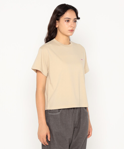 DANTON(ダントン)の「Women's Short Sleeve Cropped T-shirt(Tシャツ/カットソー・レディース・サックスブルー/ブラック/ピンク/ホワイト/ベージュ系その他・S/M)」の13枚目の写真