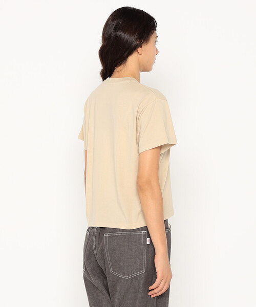 DANTON(ダントン)の「Women's Short Sleeve Cropped T-shirt(Tシャツ/カットソー・レディース・サックスブルー/ブラック/ピンク/ホワイト/ベージュ系その他・S/M)」の15枚目の写真
