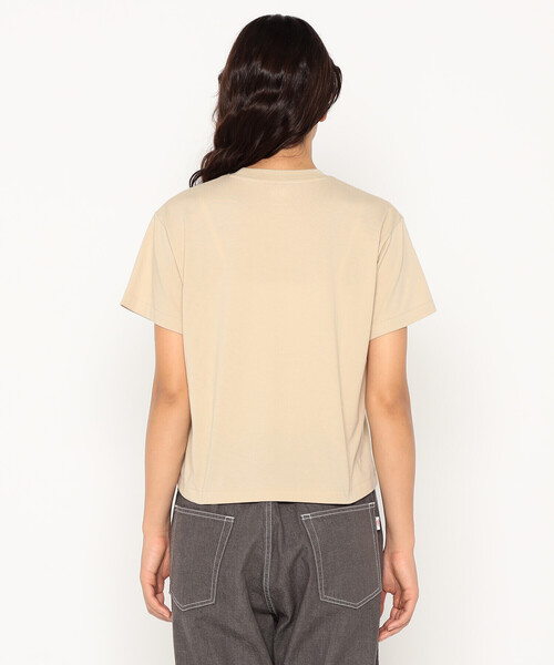 DANTON(ダントン)の「Women's Short Sleeve Cropped T-shirt(Tシャツ/カットソー・レディース・サックスブルー/ブラック/ピンク/ホワイト/ベージュ系その他・S/M)」の6枚目の写真