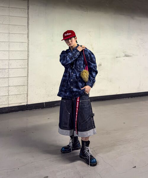 CORNERBLESS(コーナーブレス)の「WASHED GRID LONG SLEEVE SHIRTS(シャツ/ブラウス・レディース・その他・MEDIUM/LARGE/X-LARGE)」の5枚目の写真