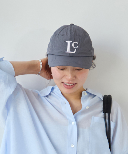 U by SPICK&SPAN（ユーバイスピックアンドスパン）の「LOW CLASSIC Lc / ロウ クラシック エルシー NYLON Lc CAP（キャップ・レディース・ブラック系その他・FREE）」の16枚目の写真