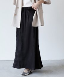 マットサテンマーメイドスカート