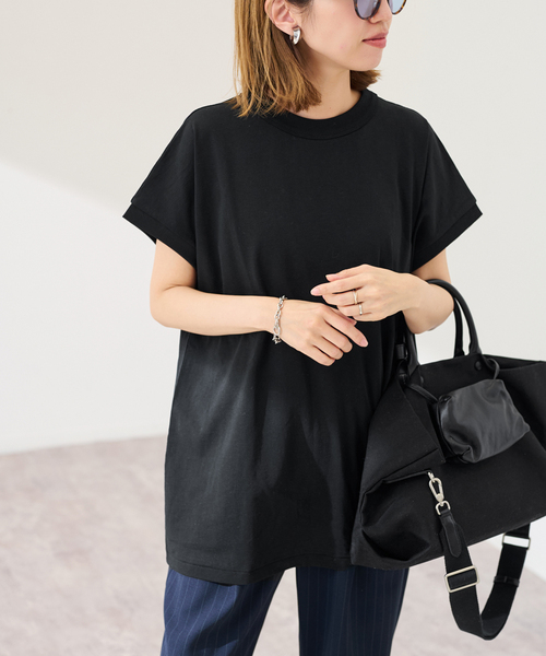 ATON/エイトン DRYCOTTON JERSEY OVERSIZED プルオーバー（Tシャツ