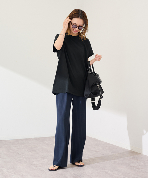 ATON/エイトン DRYCOTTON JERSEY OVERSIZED プルオーバー（Tシャツ