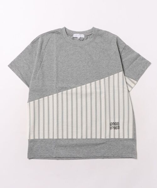 ジュニアサイズ フロント切替Tシャツ Tシャツ カットソー hakka kids ハッカキッズ のファッション通販