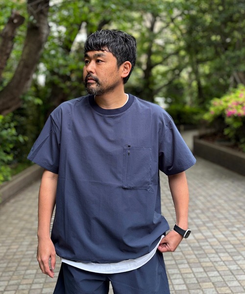 NANGA(ナンガ)の「【NANGA】 DotAir COMFY TEE(シャツ/ブラウス・メンズ・ネイビー/ブラック/グリーン・M/L)」の3枚目の写真