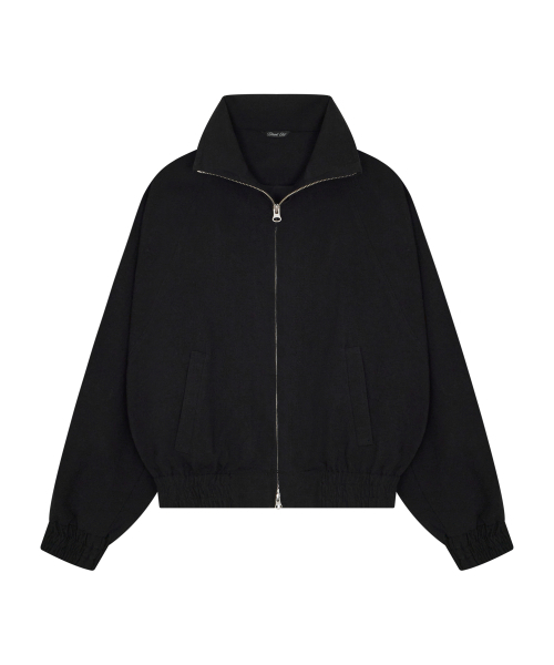 DRUNKTXT（ドランクテキスト）の「[Unisex]Pleather Patch Blouson Jacket Black（ブルゾン・レディース・その他・FREE）」の2枚目の写真