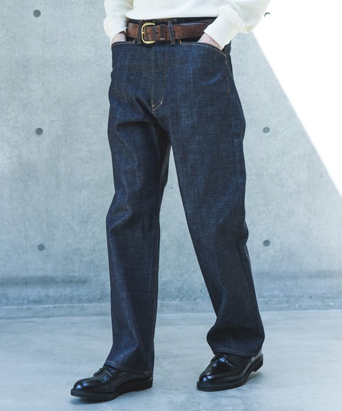 MR.OLIVE（ミスターオリーブ）の「14oz SELVEDGE DENIM / FOUNDRY FRISCO PANTS /M263111（デニムパンツ・メンズ・インディゴブルー・LARGE/MEDIUM/SMALL）」の3枚目の写真